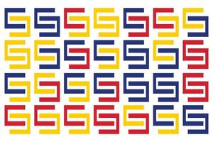 Venezuela Independence Day Celebration Abstract Background Landscape Shape for your graphic resource vector
