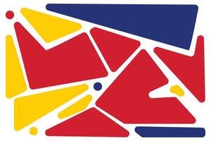 Venezuela Independence Day Celebration Abstract Background Landscape Shape for your graphic resource vector