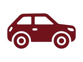car icon on white background, illustration vector