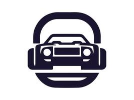 car icon on white background vector