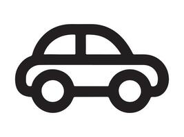 car icon illustration on white background vector