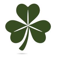 Four leaf clover St Patricks Day vector