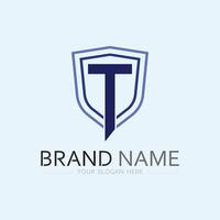 letter T logo image and font T design graphic vector