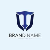 letter T logo image and font T design graphic vector