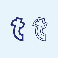 letter T logo image and font T design graphic vector