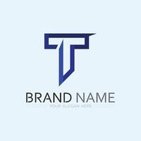 letter T logo image and font T design graphic vector