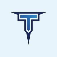 letter T logo image and font T design graphic vector