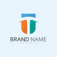 letter T logo image and font T design graphic vector