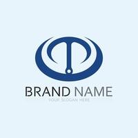 letter T logo image and font T design graphic vector