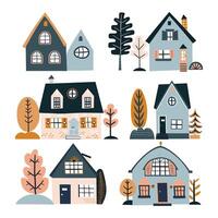 set home simple illustation vector