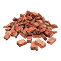 Stack of Bricks on Transparent Background png