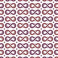 Infinity line Abstract Pattern design and wallpaper template vector