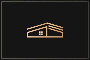 Home Building Logo Modern Structure vector