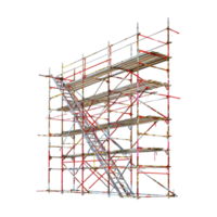 Scaffolding on Transparent Background png