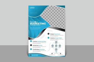 Digital Marketing Flyer Design vector