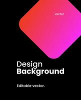 Simple colorful gradient background. Social media template illustration. vector