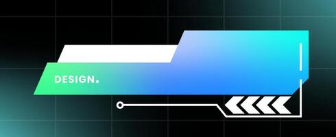 Modern pop up window illustration. Futuristic pop up interface. vector