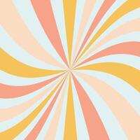 Summer Color Palette Groovy Wavy Background. Abstract Background. vector