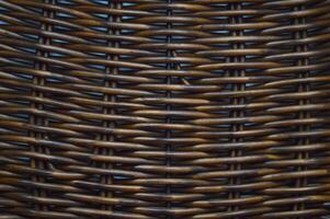 Woven bamboo texture pattern, can be used as a background photo