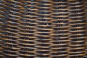 Woven bamboo texture pattern, can be used as a background photo
