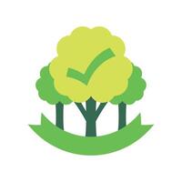eco label environment vector