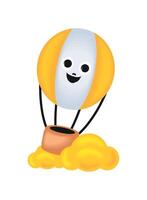 yellow day optimistic vector