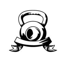 gym emblem strong vector