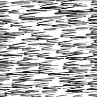 Seamless pattern with black pencil brushstrokes vector