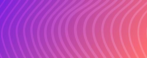 Modern colorful gradient background with wave lines vector