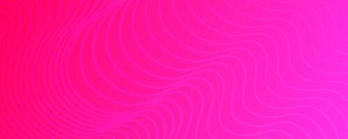Modern colorful gradient background with wave lines vector