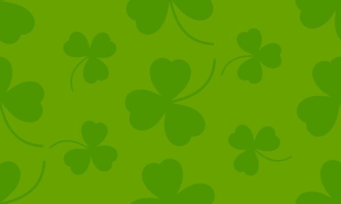 Happy Saint Patrick's day green background