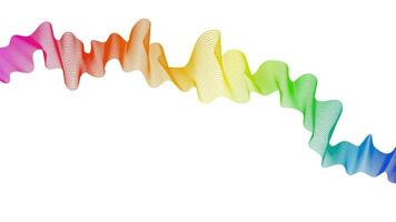 Abstract backdrop with wave gradient lines vector