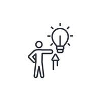know how icon. .Editable stroke.linear style sign for use web design,logo.Symbol illustration. vector