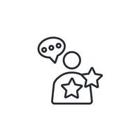 specialists icon. .Editable stroke.linear style sign for use web design,logo.Symbol illustration. vector