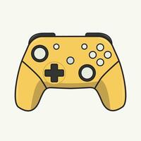 Joystick icon Gamer set gamer icon set game icon set flat game streamer elements collection vector