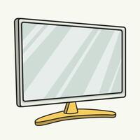 Monitor icon Gamer set gamer icon set game icon set flat game streamer elements collection vector