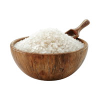 Salt in a Bowl on Transparent Background png
