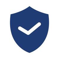 Security Shield icon illustration vector