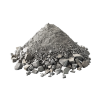 Raw Mountain Rocks Stack on Transparent Background png