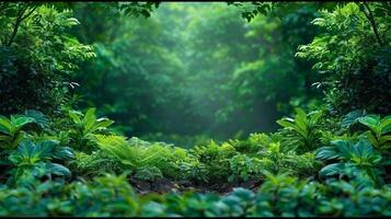 closeup nature view of leaf background. Flat lay, dark nature concept, tropical leaf. photo
