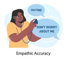 Empathic accuracy. Deep understanding of emotions, sympathy vector