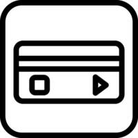 diseño de icono de tarjeta de crédito vector