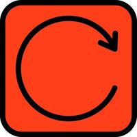 Refresh Icon Design vector