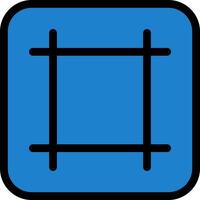 Grid Icon Design vector