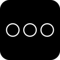More Icon Design vector