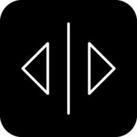 Split Icon Design vector