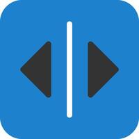 Split Icon Design vector