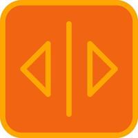 Split Icon Design vector