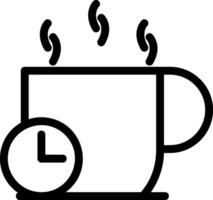 Coffe Break Icon Design vector