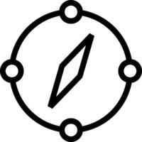 Compass Icon Design vector